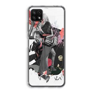 CaseCompany Dissimulation du réel: Samsung Galaxy A22 5G Transparant Hoesje