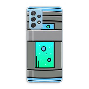CaseCompany Chug Bottle: Samsung Galaxy A73 Transparant Hoesje