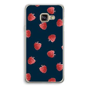 CaseCompany Framboosjes: Samsung Galaxy A3 (2016) Transparant Hoesje
