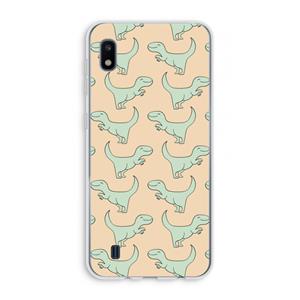 CaseCompany Dinos: Samsung Galaxy A10 Transparant Hoesje
