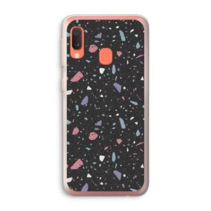 CaseCompany Terrazzo N°16: Samsung Galaxy A20e Transparant Hoesje