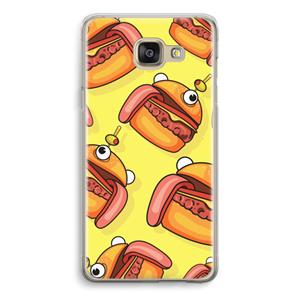 CaseCompany Hamburger: Samsung Galaxy A5 (2016) Transparant Hoesje