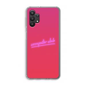CaseCompany Vice Glow: Samsung Galaxy A32 5G Transparant Hoesje