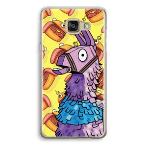 CaseCompany Loot Burger: Samsung Galaxy A5 (2016) Transparant Hoesje