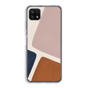 CaseCompany Geo #2: Samsung Galaxy A22 5G Transparant Hoesje