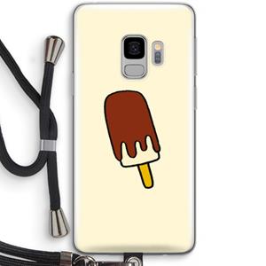 CaseCompany Frisco: Samsung Galaxy S9 Transparant Hoesje met koord