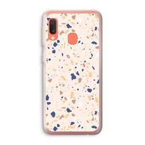 CaseCompany Terrazzo N°23: Samsung Galaxy A20e Transparant Hoesje