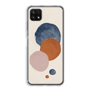 CaseCompany Geo #4: Samsung Galaxy A22 5G Transparant Hoesje