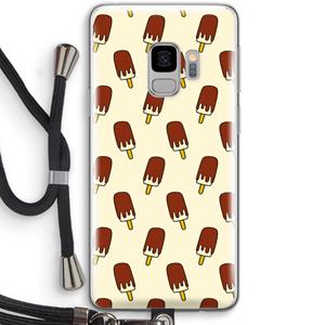 CaseCompany Yummy: Samsung Galaxy S9 Transparant Hoesje met koord