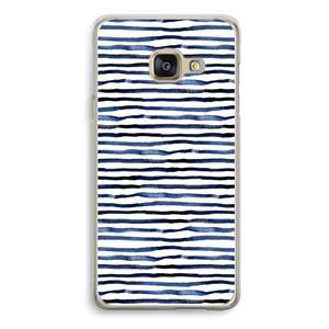CaseCompany Verrassende lijnen: Samsung Galaxy A3 (2016) Transparant Hoesje