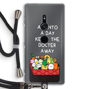CaseCompany Bento a day: Sony Xperia XZ2 Transparant Hoesje met koord