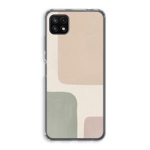 CaseCompany Geo #7: Samsung Galaxy A22 5G Transparant Hoesje