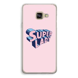 CaseCompany Superlady: Samsung Galaxy A3 (2016) Transparant Hoesje