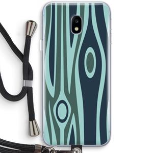 CaseCompany Bast B: Samsung Galaxy J3 (2017) Transparant Hoesje met koord