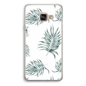 CaseCompany Simple leaves: Samsung Galaxy A3 (2016) Transparant Hoesje