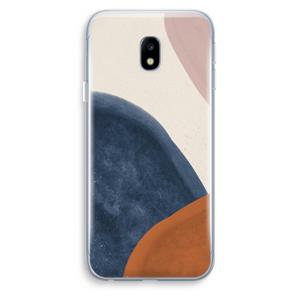 CaseCompany Geo #1: Samsung Galaxy J3 (2017) Transparant Hoesje