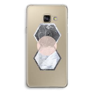 CaseCompany Creatieve toets: Samsung Galaxy A3 (2016) Transparant Hoesje