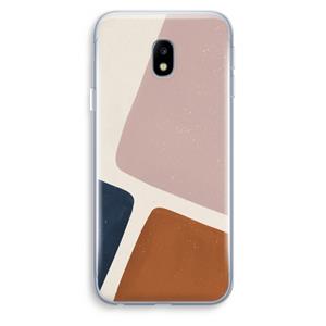 CaseCompany Geo #2: Samsung Galaxy J3 (2017) Transparant Hoesje