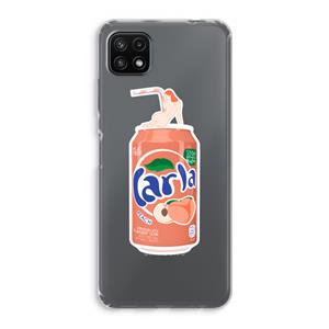 CaseCompany S(peach)less: Samsung Galaxy A22 5G Transparant Hoesje