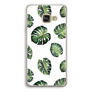 CaseCompany Tropische bladeren: Samsung Galaxy A3 (2016) Transparant Hoesje