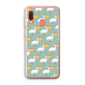 CaseCompany Pelican: Samsung Galaxy A20e Transparant Hoesje