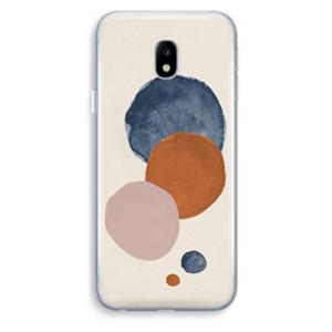 CaseCompany Geo #4: Samsung Galaxy J3 (2017) Transparant Hoesje