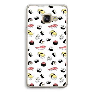 CaseCompany Sushi time: Samsung Galaxy A3 (2016) Transparant Hoesje