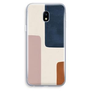 CaseCompany Geo #5: Samsung Galaxy J3 (2017) Transparant Hoesje