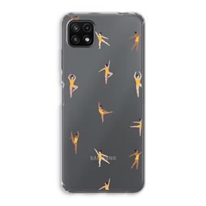 CaseCompany Dans #2: Samsung Galaxy A22 5G Transparant Hoesje
