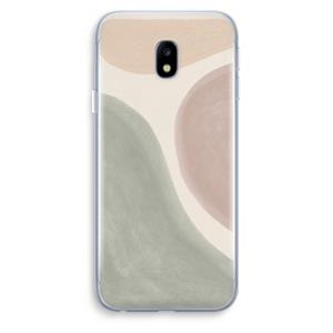 CaseCompany Geo #6: Samsung Galaxy J3 (2017) Transparant Hoesje