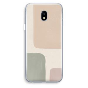 CaseCompany Geo #7: Samsung Galaxy J3 (2017) Transparant Hoesje
