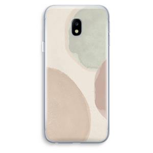 CaseCompany Geo #8: Samsung Galaxy J3 (2017) Transparant Hoesje