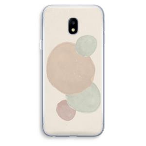 CaseCompany Geo #9: Samsung Galaxy J3 (2017) Transparant Hoesje