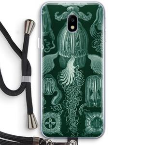 CaseCompany Haeckel Cubomedusae: Samsung Galaxy J3 (2017) Transparant Hoesje met koord