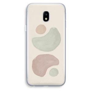 CaseCompany Geo #10: Samsung Galaxy J3 (2017) Transparant Hoesje