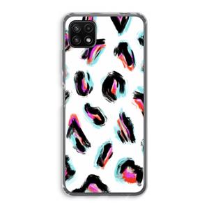 CaseCompany Cheetah color: Samsung Galaxy A22 5G Transparant Hoesje