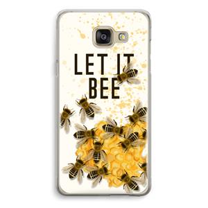 CaseCompany Let it bee: Samsung Galaxy A5 (2016) Transparant Hoesje