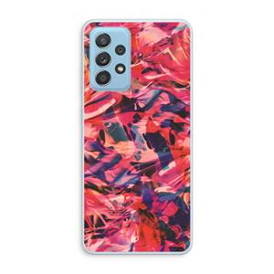 CaseCompany California: Samsung Galaxy A73 Transparant Hoesje