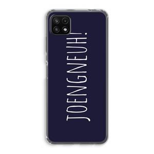 CaseCompany Joengneuh!: Samsung Galaxy A22 5G Transparant Hoesje