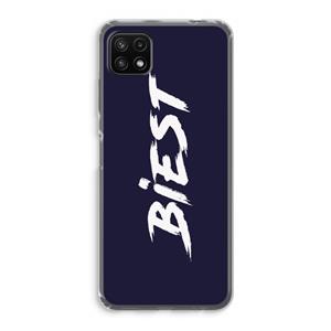 CaseCompany Biest: Samsung Galaxy A22 5G Transparant Hoesje