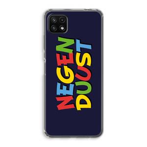 CaseCompany 90's One: Samsung Galaxy A22 5G Transparant Hoesje