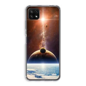 CaseCompany Omicron 2019: Samsung Galaxy A22 5G Transparant Hoesje