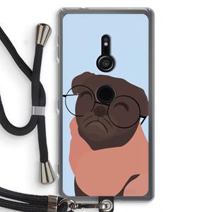 CaseCompany Ludo: Sony Xperia XZ2 Transparant Hoesje met koord