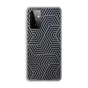 CaseCompany Magic pattern: Samsung Galaxy A72 Transparant Hoesje
