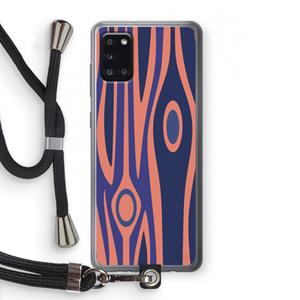 CaseCompany Bast A: Samsung Galaxy A31 Transparant Hoesje met koord