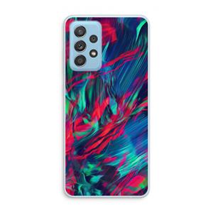 CaseCompany Pilgrims Of The Sea: Samsung Galaxy A73 Transparant Hoesje