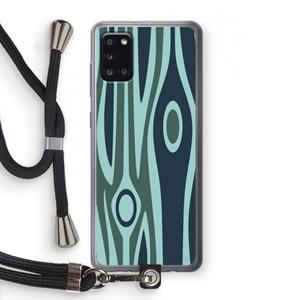 CaseCompany Bast B: Samsung Galaxy A31 Transparant Hoesje met koord