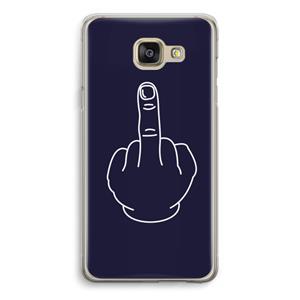CaseCompany F**k U: Samsung Galaxy A5 (2016) Transparant Hoesje