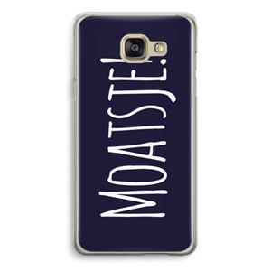 CaseCompany Moatsje!: Samsung Galaxy A5 (2016) Transparant Hoesje