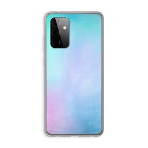 CaseCompany mist pastel: Samsung Galaxy A72 Transparant Hoesje
